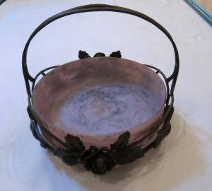 Daum glass bowl