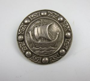 Scottish silver brooch