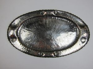 Silver plated tray