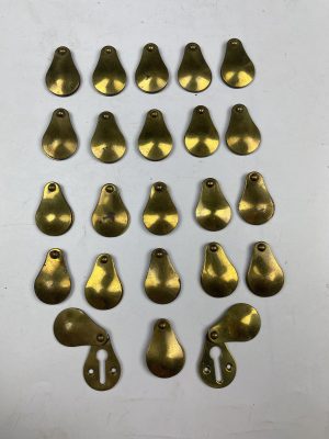 Run of 23 key hole covers