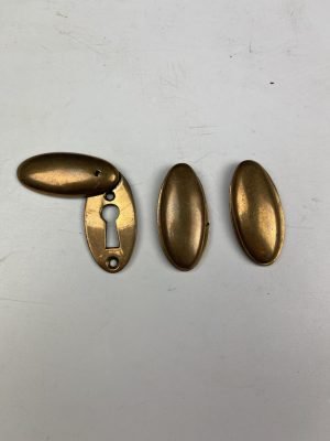 Run of two key hole covers
