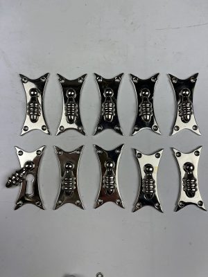 Run of ten key hole covers
