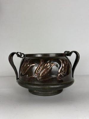 Copper jardinière