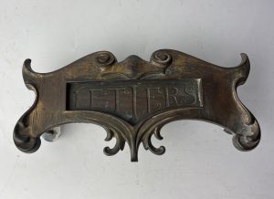 Brass letterbox